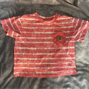 Carhartt Kids Coral Tie-Dye T-Shirt